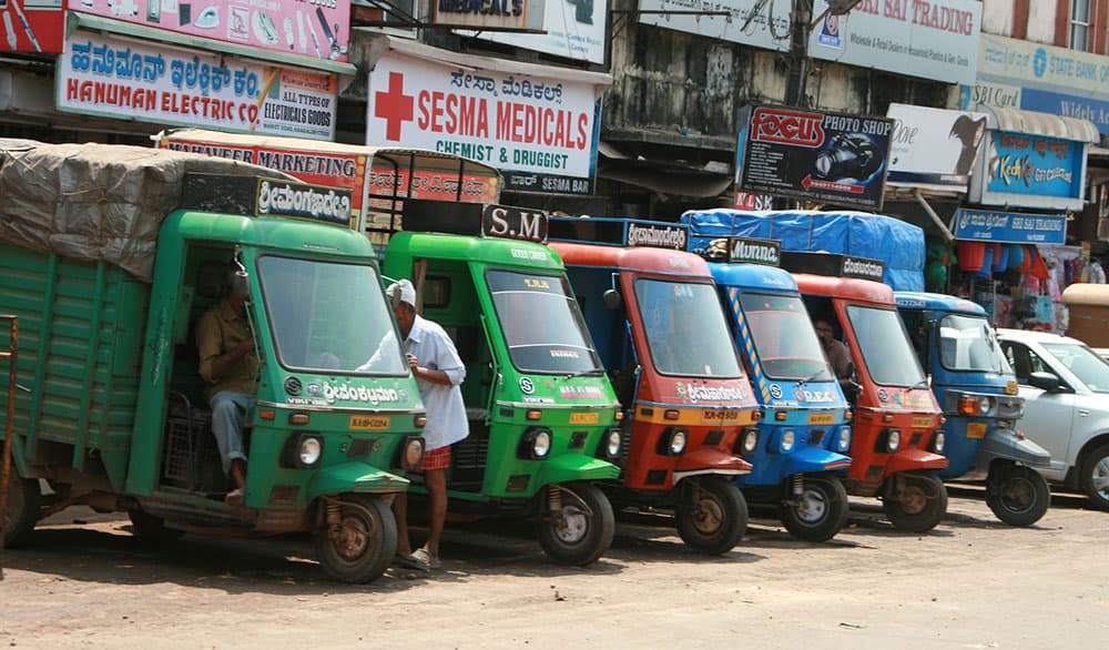 Spostarsi in India